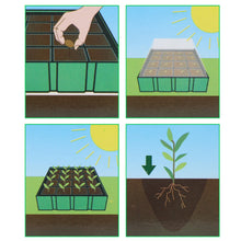 Carica l&#39;immagine nel visualizzatore di Gallery, com-four® 4x serra per piante in crescita - set di 04 pezzi - serre camera - Ilgrandebazar