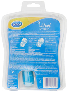 Scholl Velvet Smooth Kit Elettronico per la Cura delle Unghie, Manicure e Blu - Ilgrandebazar