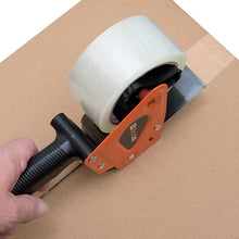 Carica l'immagine nel visualizzatore di Gallery, Brackit - Nastro di imballaggio trasparente con dispenser, 48 mm x 66 mm, confezione da 6 rotoli – robusto nastro da imballaggio per uso regolare o spostamento
