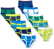 Carica l&#39;immagine nel visualizzatore di Gallery, Amazon Essentials 10-Pack Underwear Brief, Sharks And Stripes, Medium - Ilgrandebazar