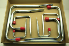 Carica l&#39;immagine nel visualizzatore di Gallery, VORMANN, set da 8 ganci parete a forma di U, in 4 misure, prodotto in... - Ilgrandebazar