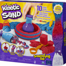 Carica l'immagine nel visualizzatore di Gallery, Kinetic Sand, Sandisfying Set con 907 g di sabbia e 10 accessori, sabbia modellabile, dai 3 anni
