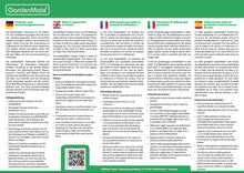 Carica l&#39;immagine nel visualizzatore di Gallery, GardenMate 1m x 50m Telo da Giardino 50 g/m² - x = 50m2, nero