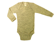 Carica l&#39;immagine nel visualizzatore di Gallery, Body bebé a manica lunga in lana mista seta - Ilgrandebazar