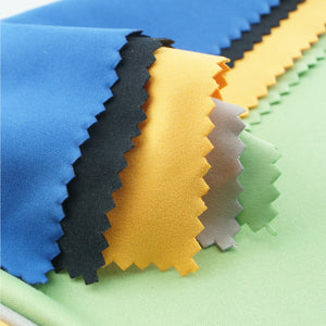 Panni per pulire in 5 pezzi 30 x 30 cm, Nero, Grigio, Verde, Blu, Giallo - Ilgrandebazar