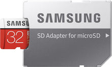 Carica l'immagine nel visualizzatore di Gallery, Samsung MB-MC32GA EVO Plus Scheda microSD da 32 GB, UHS-I U1, fino a 95 MB/s, con Adattatore SD, Rosso/Grigio