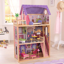Carica l&#39;immagine nel visualizzatore di Gallery, KidKraft 65092 Casa legno Kayla per bambole di 30cm con 10 accessori inclusi e 3 livelli di gioco, Multicolore