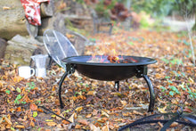 Carica l&#39;immagine nel visualizzatore di Gallery, La Hacienda Firebowl BBQ Barbeque with Folding Legs And Carry Bag for Black - Ilgrandebazar