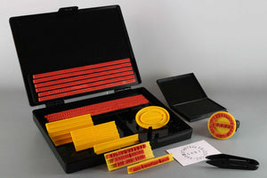 Shiny S-200 - Set di timbri, altezza: 4 mm e 5mm nero - Ilgrandebazar