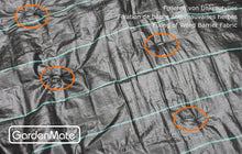 Carica l&#39;immagine nel visualizzatore di Gallery, GardenMate 100x Picchetti di Ancoraggio Lunghi 150mm e 100 Picchetti, black