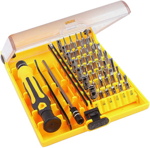 Set Cacciaviti di Precisione Uktunu 45 in 1 Magnetico Professionale 45 Pezzi