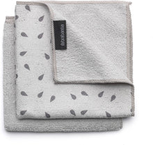 Carica l&#39;immagine nel visualizzatore di Gallery, Brabantia Sink Side Set Panni Pulizia, Microfibra, Grigio (Dark Grey)