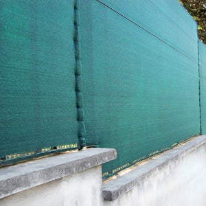 tenax Rete Tessuta Ombreggiante Frangivista a Schermatura 1,00x5 m, verde - Ilgrandebazar