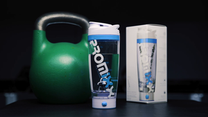 PROMiXX IX – L'originale Vortex Mixer, shaker di proteine ad alta White/Blue