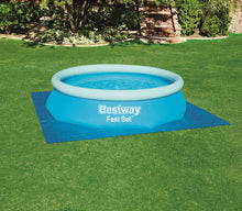 Carica l&#39;immagine nel visualizzatore di Gallery, Bestway 58001 Tappetino Base, 335 cm 335 x 335 cm, azzurro