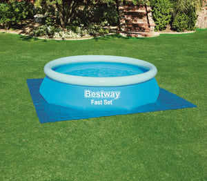 Bestway 58001 Tappetino Base, 335 cm 335 x 335 cm, azzurro