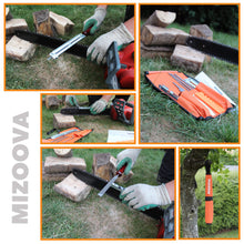 Carica l&#39;immagine nel visualizzatore di Gallery, MIZOOVA Affilatore per Motosega Kit Professionale 10 Pezzi Affilatura... - Ilgrandebazar