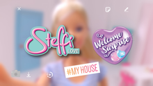 Carica l&#39;immagine nel visualizzatore di Gallery, Simba Love Welcome Family (Steffi incinta, Kevin, Evi) con 9 accessori,...
