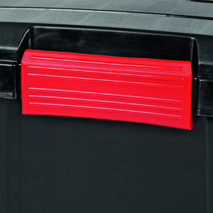 Iris Ohyama, storage box fai da te - conservarla All 170 L, Nero / Rosso