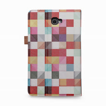 Carica l&#39;immagine nel visualizzatore di Gallery, Custodia per Samsung Galaxy Tab A6 10.1- VOVIPO custodia cover in pelle Grid - Ilgrandebazar
