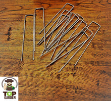 Carica l&#39;immagine nel visualizzatore di Gallery, TOP GARDEN  Picchetti Telo PACCIAMATURA e per Pacciamatura, 100... - Ilgrandebazar