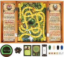 Carica l&#39;immagine nel visualizzatore di Gallery, Jumanji Il Gioco, in legno massiccio, il classico gioco da tavolo di avventura per famiglie e bambini dagli 8 anni in su, 6062356 In legno - nuova versione