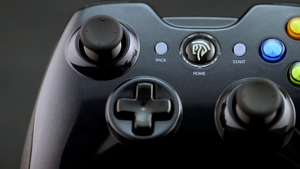 EasySMX Joystick, Controller Wireless, KC-8236 Gamepad Wireless 2.4G, Black