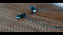 Carica l&#39;immagine nel visualizzatore di Gallery, LUDOS ULTRA Auricolari In-Ear Cuffie, Cuffiette con Microfono, Massimo Nero