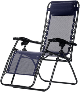 AmazonBasics - Sedia a gravità zero, Blu - Ilgrandebazar