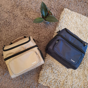 Borsa Termica Pranzo, Luxuvee Porta Pranzo Grande capacità 14L Cachi - Ilgrandebazar