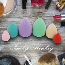 Carica l&#39;immagine nel visualizzatore di Gallery, Spugnette Make Up 6 Pezzi Beauty Blender Fondotinta Trucchi Spugnetta Per... - Ilgrandebazar