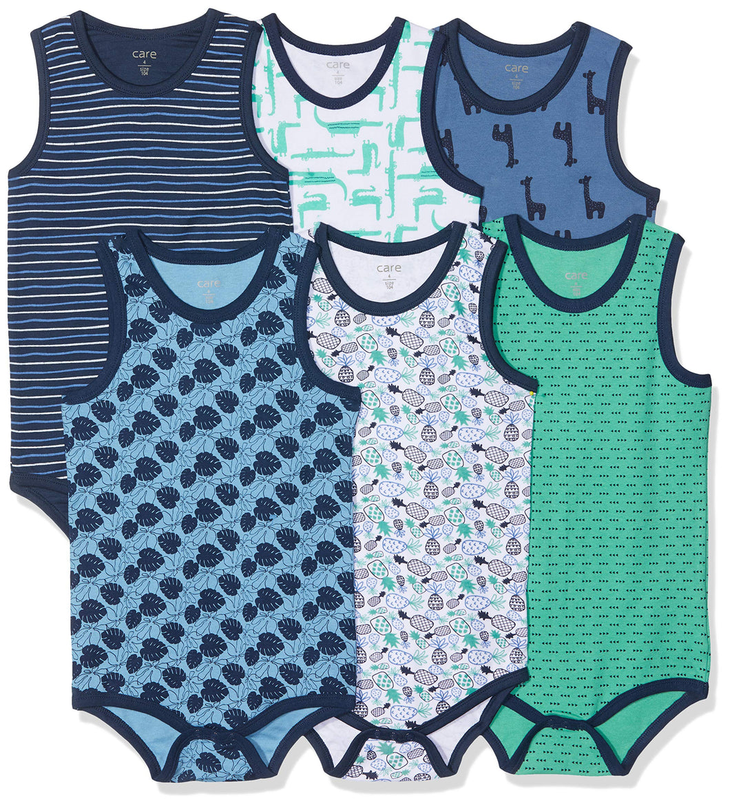 Care 550265 Body Modellante, Pacco da 6, Bimbo, Blu (Dress Blues 772), 98 - Ilgrandebazar