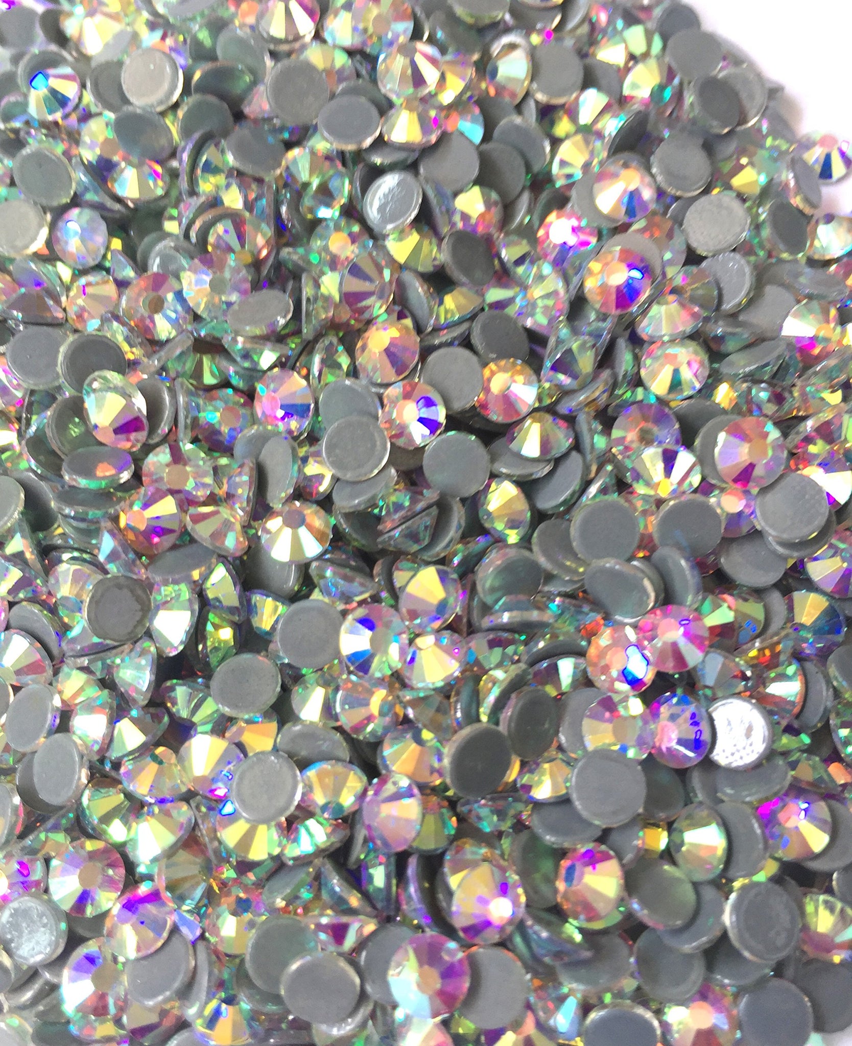 Jollin Hotfix Crystal AB Flatback Rhinestones 4.8mm SS20(1440pcs) SS20  1440pcs Crystal Ab