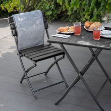 Carica l&#39;immagine nel visualizzatore di Gallery, Vanage VG-8717 Set Sedie, Plastica HDPE, Nero, 55 x 46 55 x 46 x 81 cm, Nero - Ilgrandebazar