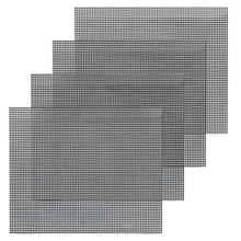 Carica l&#39;immagine nel visualizzatore di Gallery, GWHOLE Set di 4 BBQ Grill Mesh Tappetino Antiaderente Griglia Rete... - Ilgrandebazar