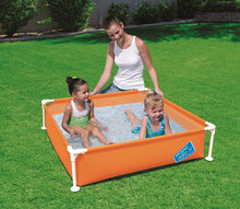 Carica l'immagine nel visualizzatore di Gallery, Bestway 56217B - La Mia Prima Piscina 122 x 122 x 30,5 cm, Colori Assortiti