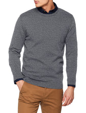 Carica l&#39;immagine nel visualizzatore di Gallery, JACK &amp; JONES Jjebasic Knit Crew Neck Noos Felpa Uomo, Nero (Navy Blazer)... - Ilgrandebazar