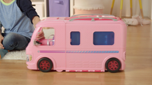 Carica l&#39;immagine nel visualizzatore di Gallery, Barbie FBR34 Camper dei Sogni per Bambole con Piscina, Bagno, Cucina e Tanti... - Ilgrandebazar