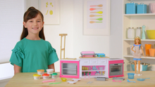 Carica l&#39;immagine nel visualizzatore di Gallery, Barbie FRH73 - Cucina da Sogno con Bambola, 5 Aree di Gioco, Pasta... - Ilgrandebazar