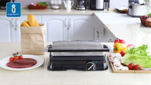 Carica l&#39;immagine nel visualizzatore di Gallery, Aigostar Samson 30KLU- Griglia multifunzione per panini maker da 2000W con 2... - Ilgrandebazar