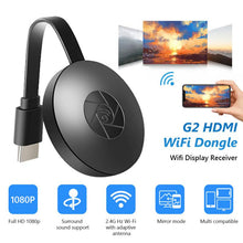 Carica l'immagine nel visualizzatore di Gallery, To Tv 2.4g 4k Wireless Wifi Mirroring Cable Hdmi-compatible Adapter 1080p Display Dongle For Iphone Samsung Goggle Chromecast