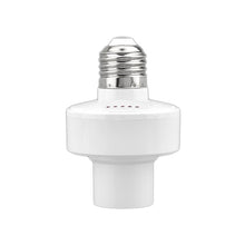 Carica l'immagine nel visualizzatore di Gallery, Tuya WiFi Smart Light Bulbs Adapter E27 LED Lamp Holder Base AC85-250V Via Smart Life App Voice Control Alexa Google Home Alice