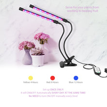 Carica l'immagine nel visualizzatore di Gallery, LED Grow Light USB Phyto Lamp Full Spectrum 4 Head Grow Tent Complete Kit Phytolamp for Plants Seedlings Flowers Indoor Grow Box