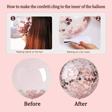Carica l'immagine nel visualizzatore di Gallery, 50 x Decorazione per compleanno Oro Rosa, Palloncini festone e coriandoli, Festa