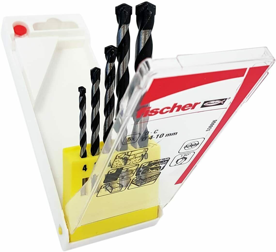 Set Punte Neilsen 15 Pezzi Set 15 Punte Trapano Per Muratura Neilsen - Diametro 3-10 Mm, Per Mattoni E Cemento Punte Per Mattoni E Pietra - Foto 5