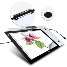 Carica l&#39;immagine nel visualizzatore di Gallery, Zecti Tavoletta Luminosa A4 Ultra Sottile 4mm 6 Registrabile Livelli di...