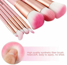 Carica l&#39;immagine nel visualizzatore di Gallery, 12 x Pennelli per trucco make-up professionali per correttore ombretto cipria