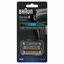Carica l'immagine nel visualizzatore di Gallery, Testina di Ricambio RASOIO Braun 92B Per Rasoi Braun Series 9 - Originale Braun