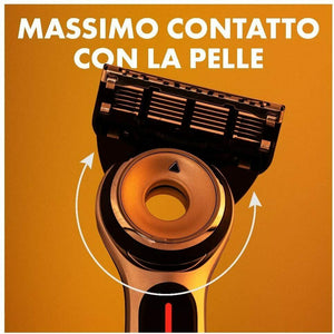 8 x Lamette di ricambio per Gilette Labs rasosio riscaldato, 5 lame affilate