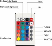 Carica l&#39;immagine nel visualizzatore di Gallery, LED Sommergibili Con Telecomando 4 Pezzi,Luce LED Sommergibili, Impermeabile